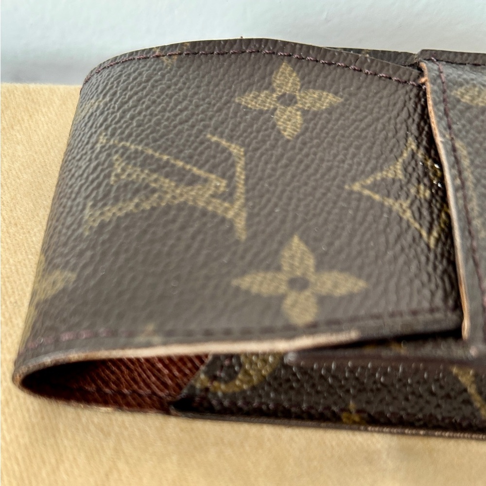 Louis Vuitton Monogram Brown cigarette case. - Picture 4 of 9